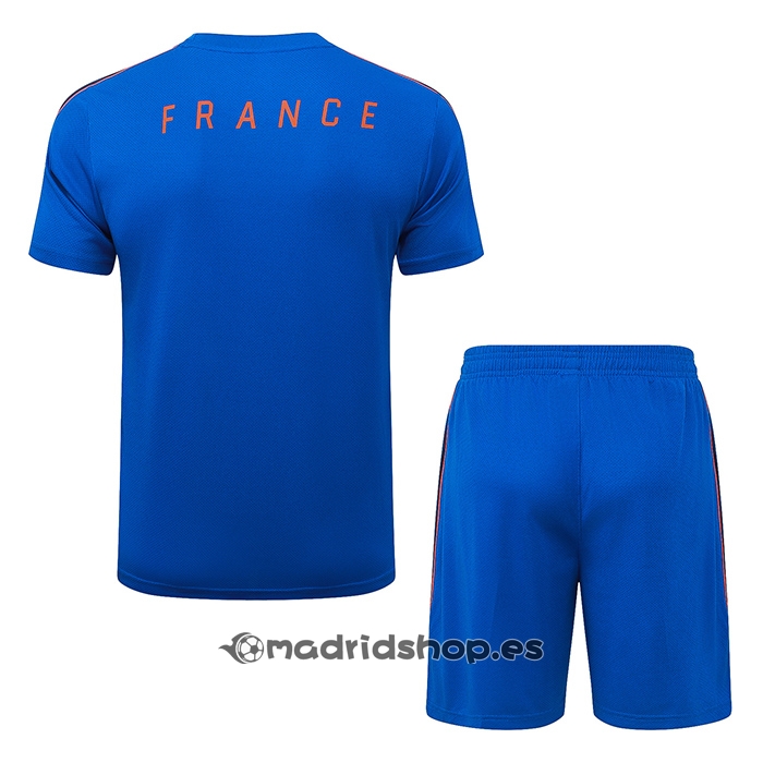 Chandal del Francia Manga Corta 26-27 Azul - Pantalon Corto